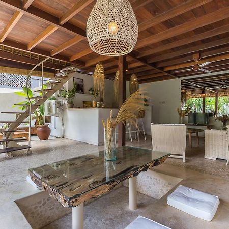 チャングー Eco Bamboo Bungalow 3ヴィラ エクステリア 写真