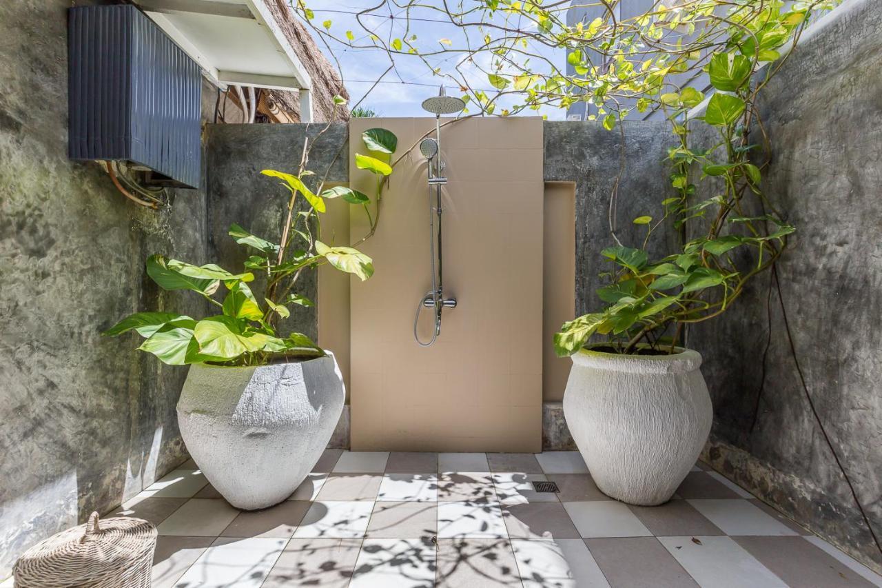 チャングー Eco Bamboo Bungalow 3ヴィラ エクステリア 写真