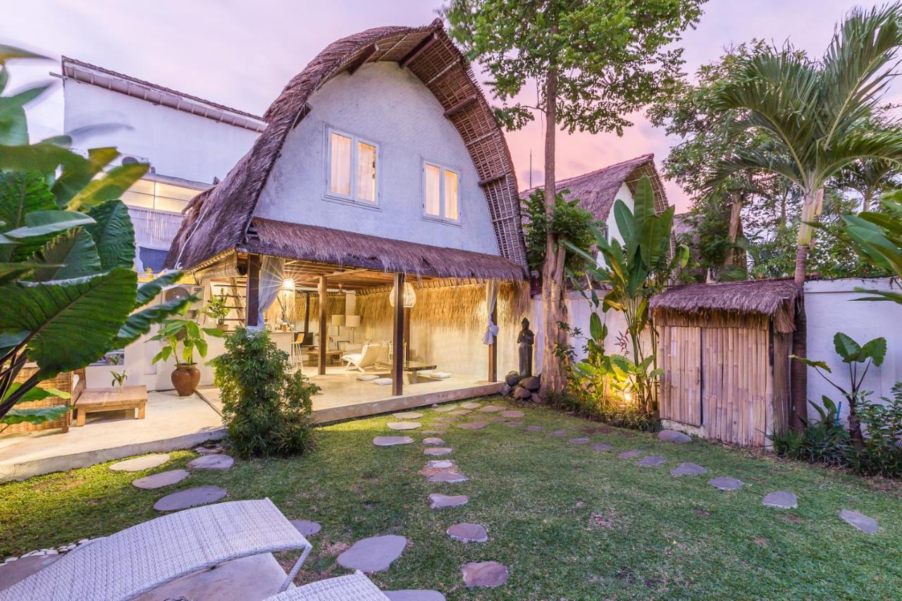 チャングー Eco Bamboo Bungalow 3ヴィラ エクステリア 写真