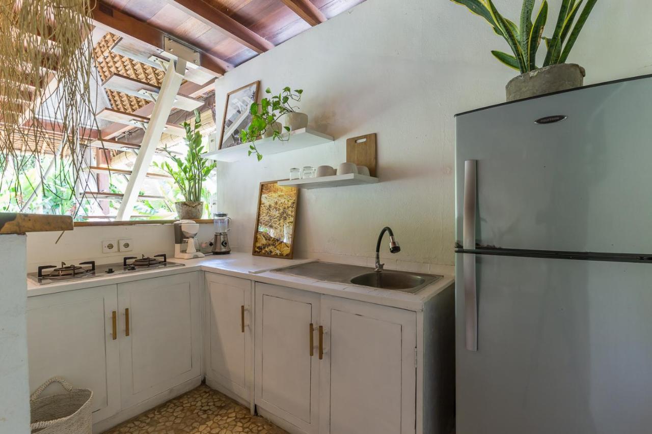 チャングー Eco Bamboo Bungalow 3ヴィラ エクステリア 写真