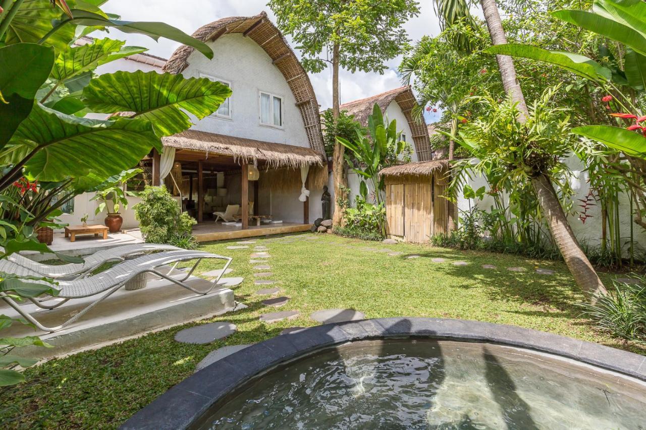 チャングー Eco Bamboo Bungalow 3ヴィラ エクステリア 写真