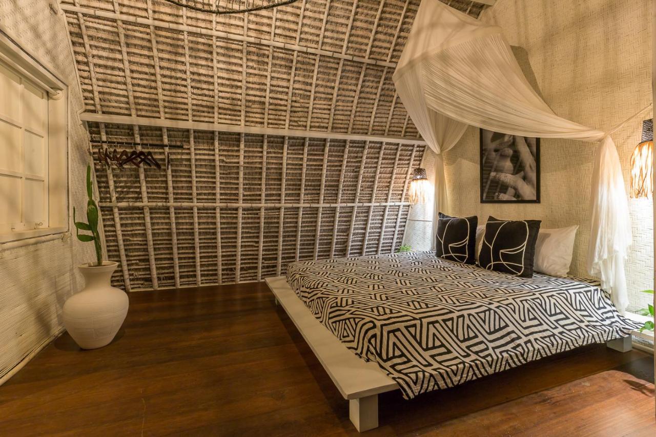 チャングー Eco Bamboo Bungalow 3ヴィラ エクステリア 写真